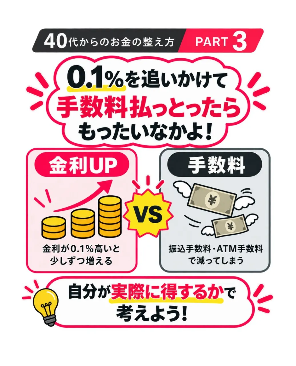 「銀行って、どこに預けても同じでしょ？」