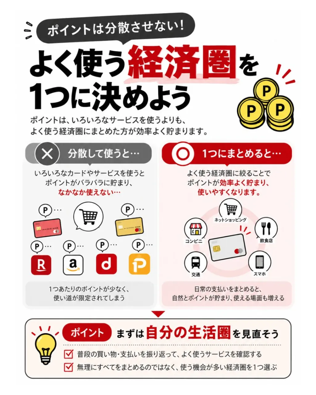 💳✨ **ポイントを貯めているのに、お金が貯まらない？**